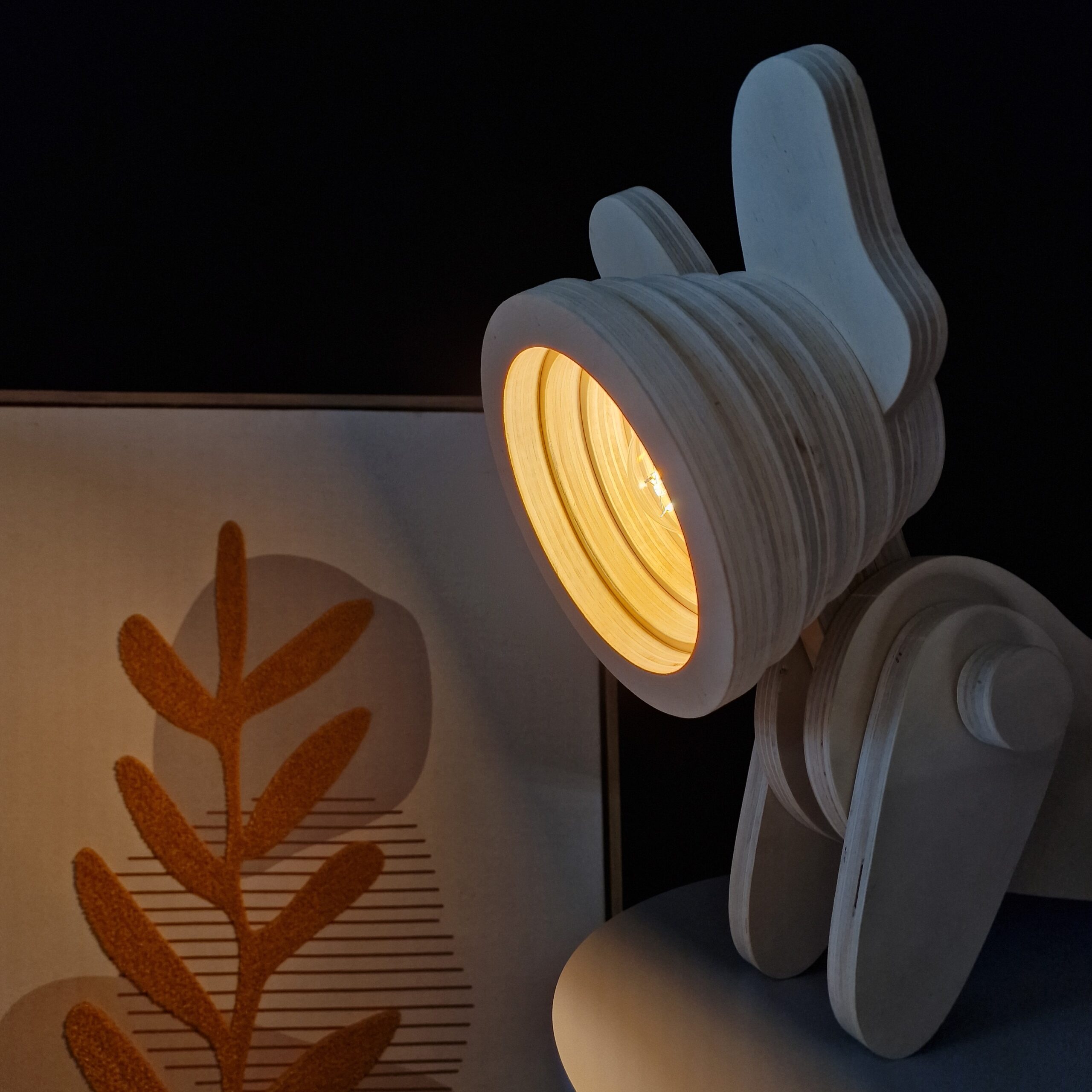 lamp kinderkamer Dierenlamp - hond lamp - sociaal gemaakt - kinderlamp
