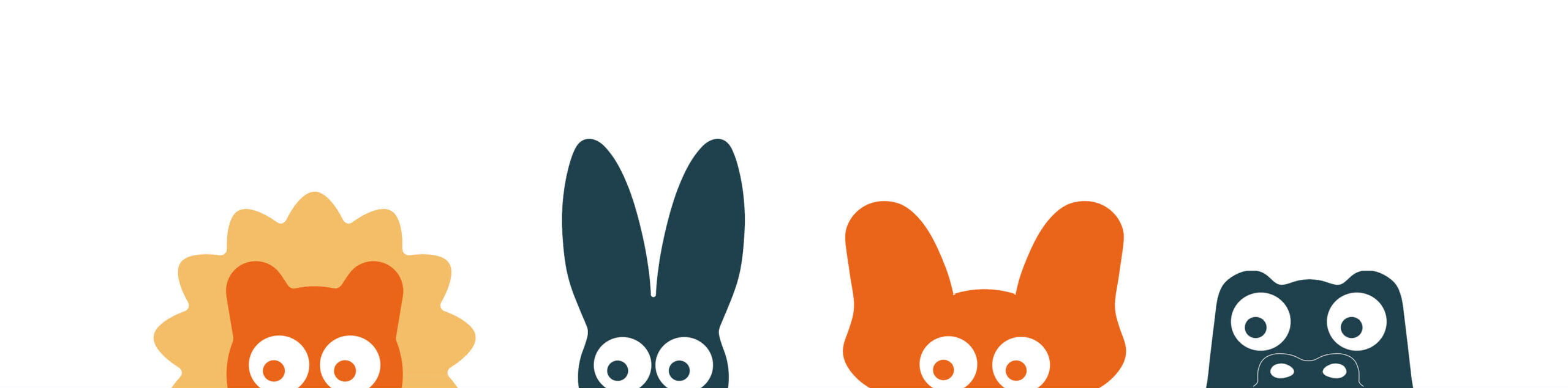 Dierenkoppen op een rijtje